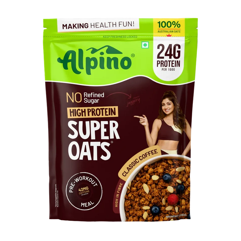 Alpino Super Rolled Oats | 25gm (Pack ok 2)