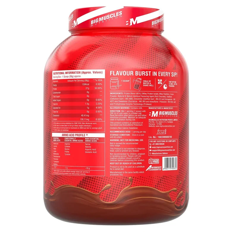 Big Muscles Nitric Whey Protein