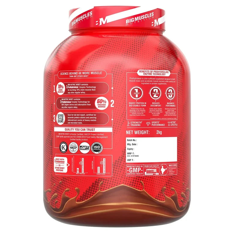 Big Muscles Nitric Whey Protein