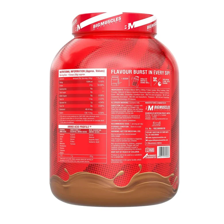 Big Muscles Nitric Whey Protein