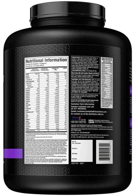 MuscleTech Mass-Tech Extreme 2000 6.6 lbs – Dietary Supplement Powder