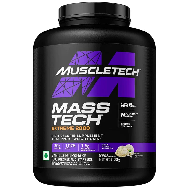 MuscleTech Mass-Tech Extreme 2000 6.6 lbs – Dietary Supplement Powder