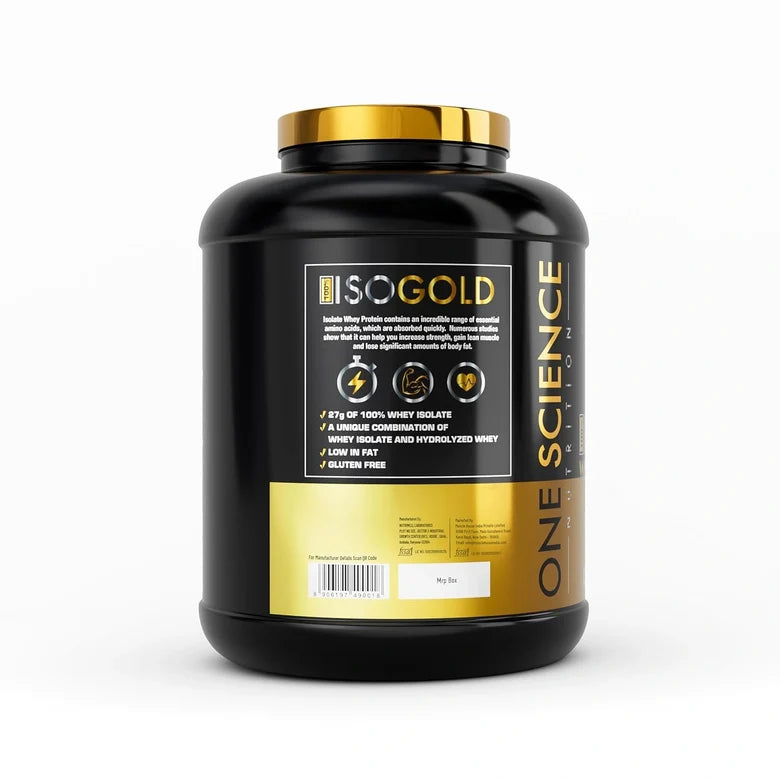 One Science Nutrition ISO Gold 5 lbs | 27g Protein