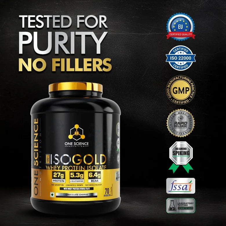 One Science Nutrition ISO Gold 5 lbs | 27g Protein