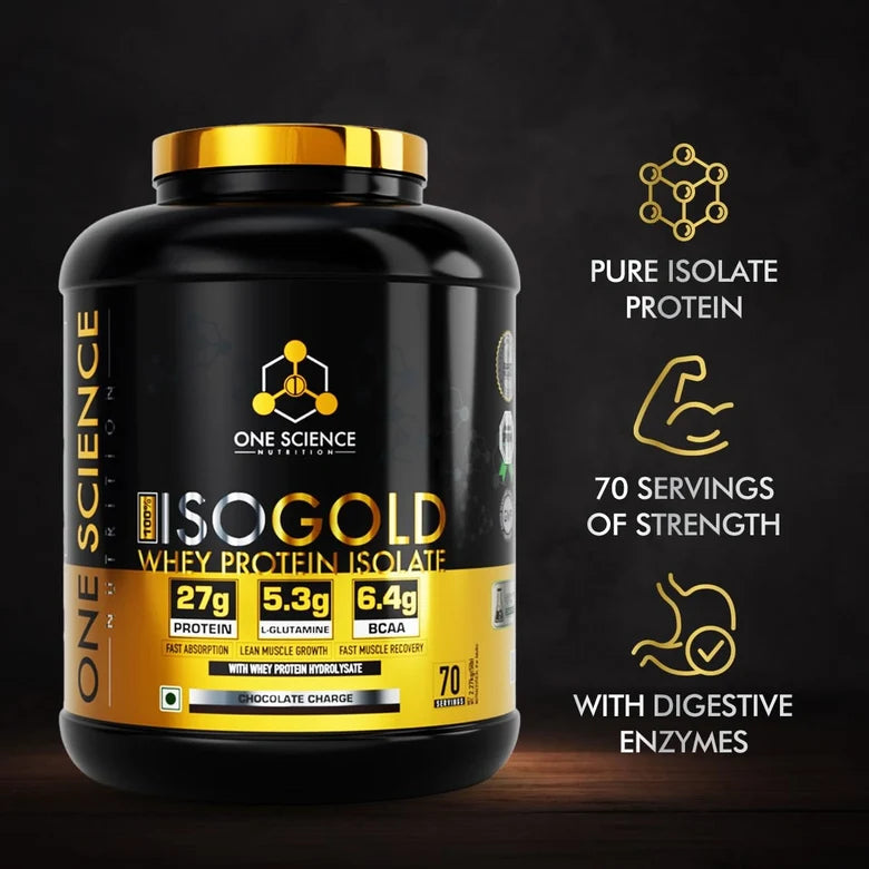 One Science Nutrition ISO Gold 5 lbs | 27g Protein