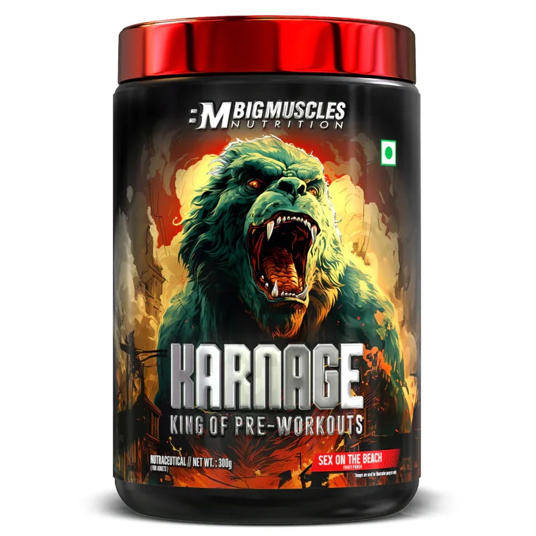 Big Muscles Nutrition Karnage Pre-Workout 60 Servings