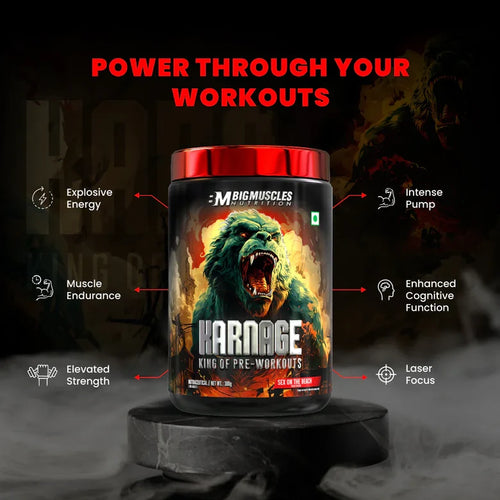 Big Muscles Nutrition Karnage Pre-Workout 60 Servings