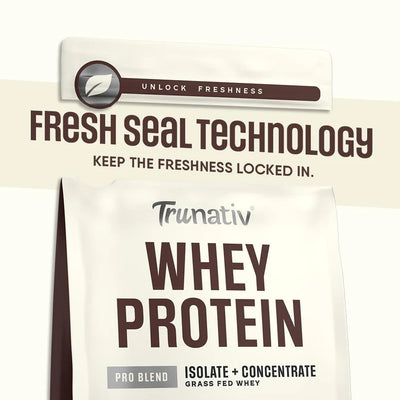 Trunativ Pro Blend Whey Protein Isolate & Concentrate| 907g | 26g Per Ser