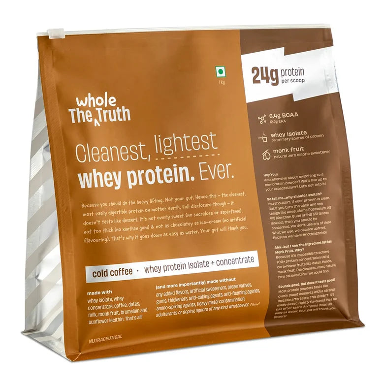 The Whole Truth 24g Whey Protein Concentrate