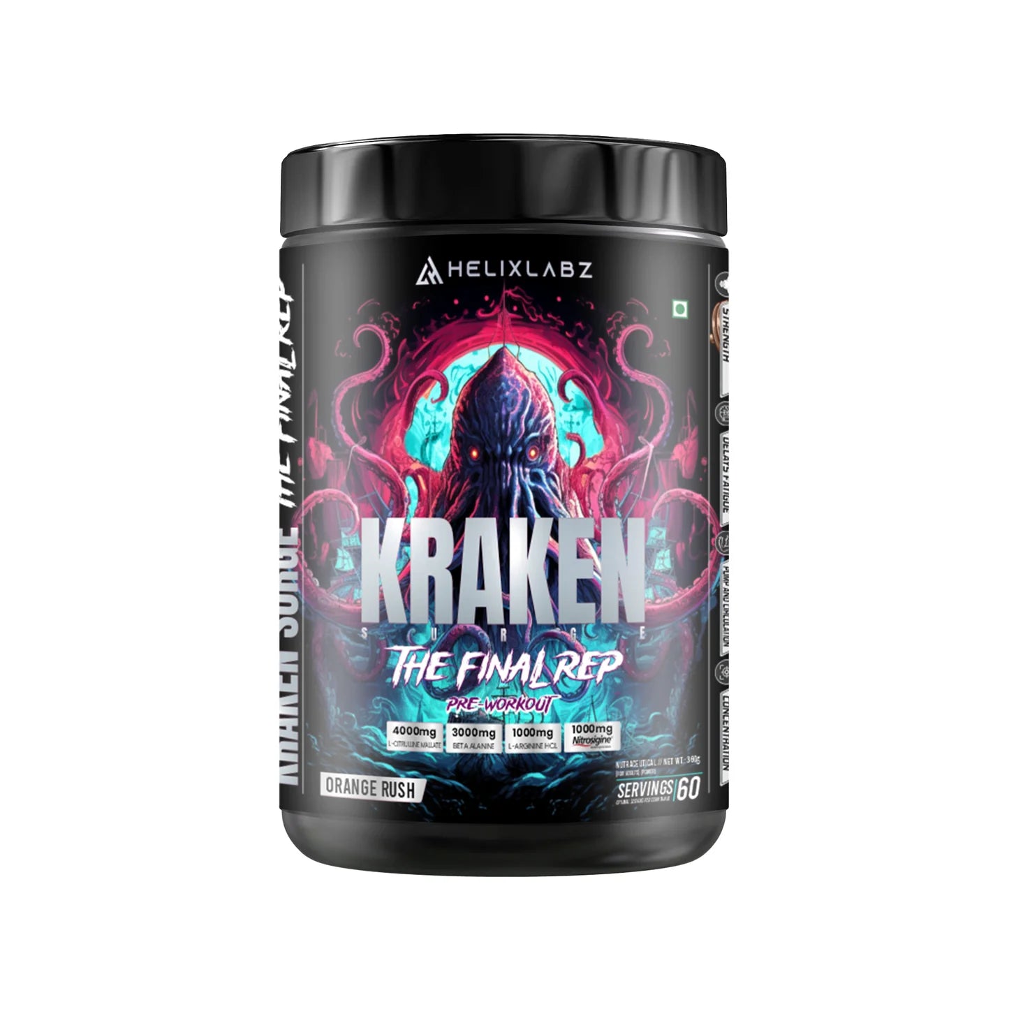 Helixlabz kraken pre-workout 60 servings