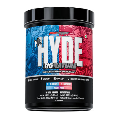 ProSupps Hyde Signature Pre Workout Dual Tub Combo | 3 Flavours in One Box