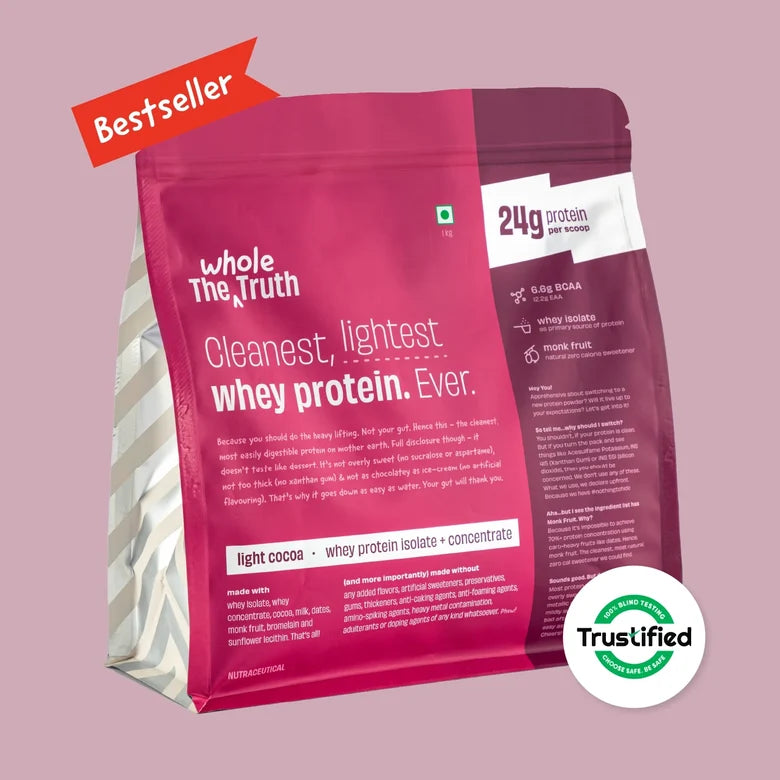 The Whole Truth 24g Whey Protein Concentrate