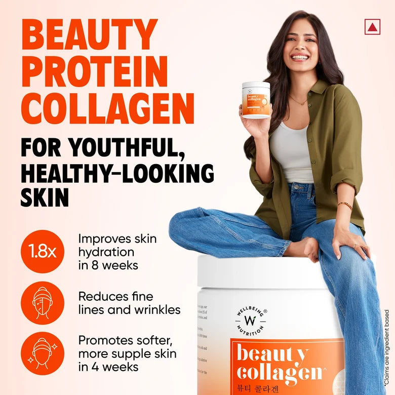 Wellbeing Nutrition Korean Beauty Marine Collagen | 250g