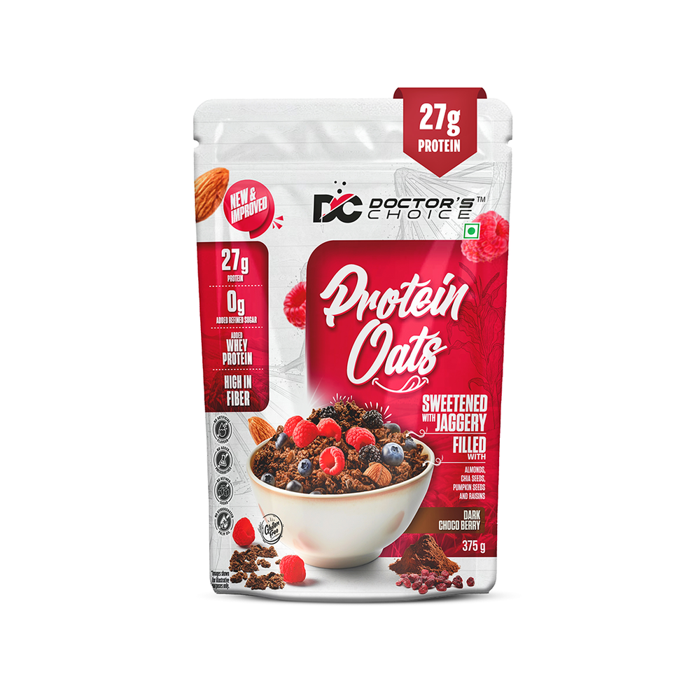Doctor's Choice Protein Oats 375 GM