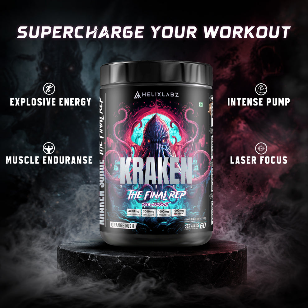 HelixLabz Kraken Pre Workout|60 Servings