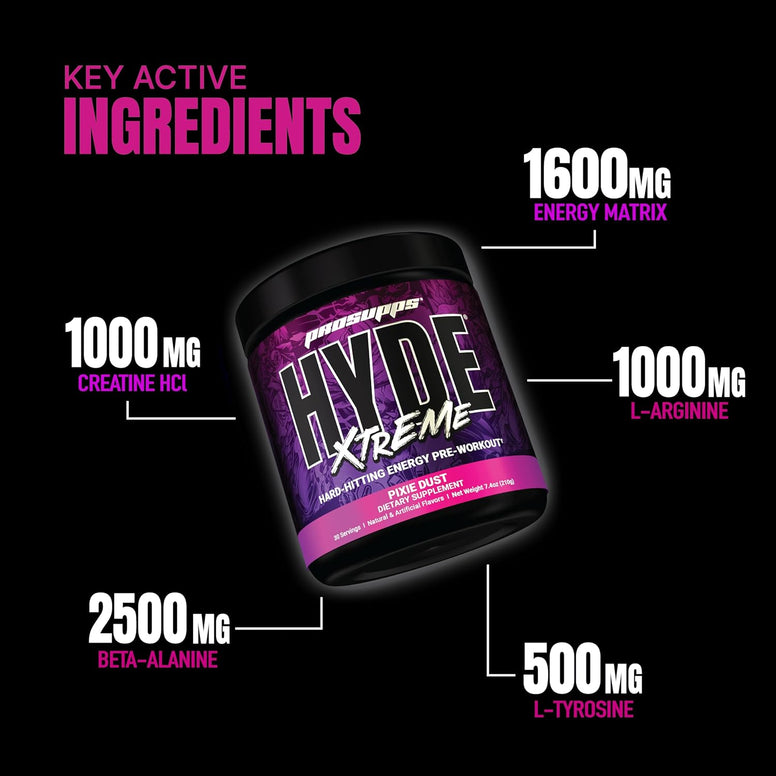 ProSupps HYDE XTREME Pre Workout - 30 Servings