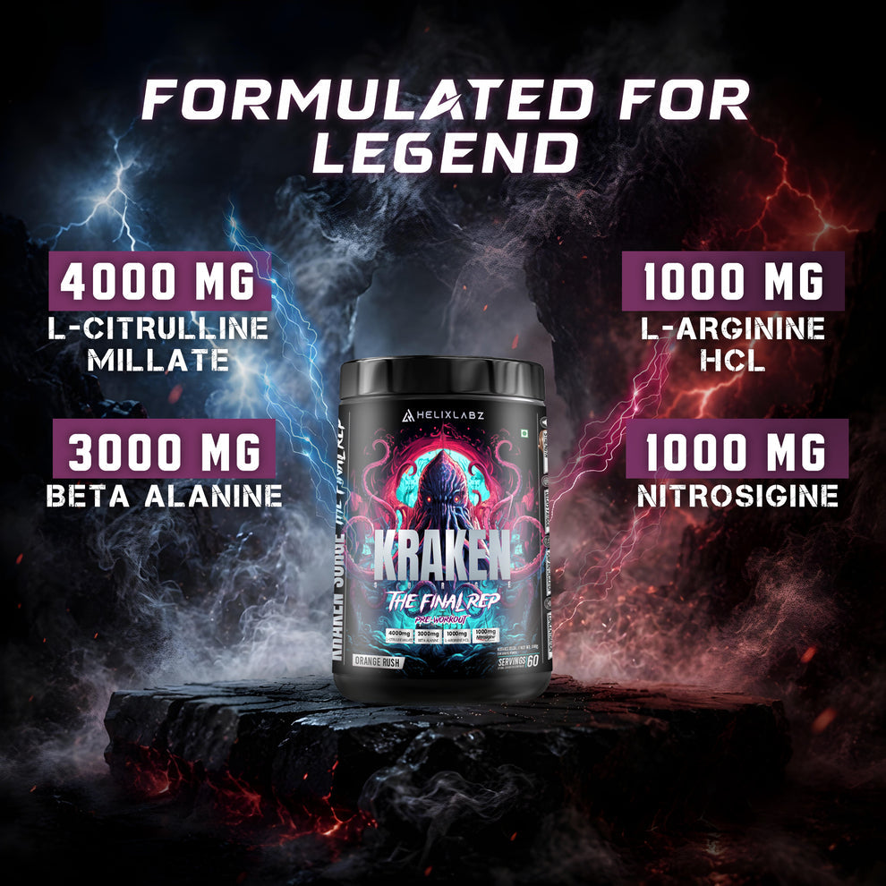 HelixLabz Kraken Pre Workout|60 Servings