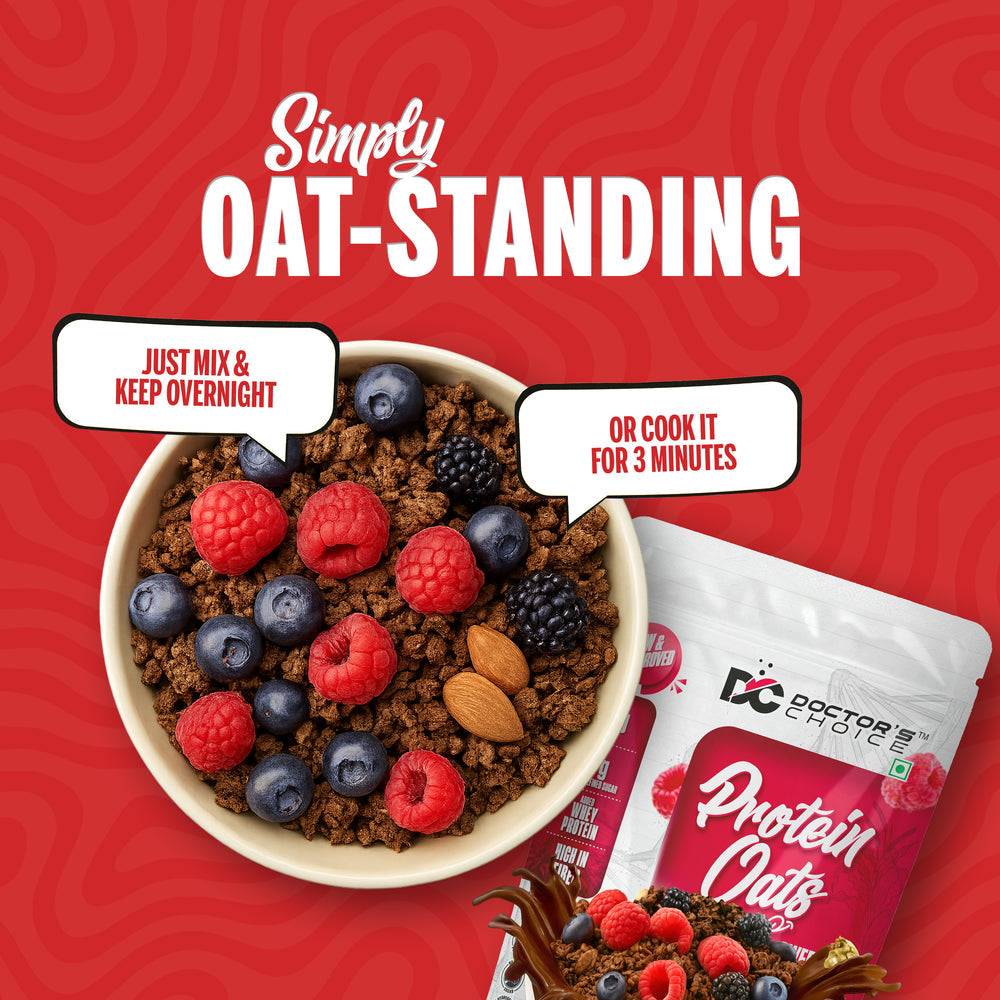 Doctor's Choice Protein Oats 375 GM