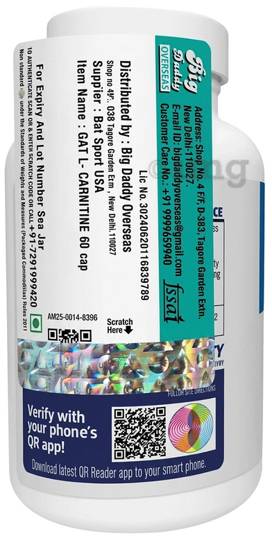GAT Sport Essentials L-Carnitine | 60 TAB
More products from GAT Sports