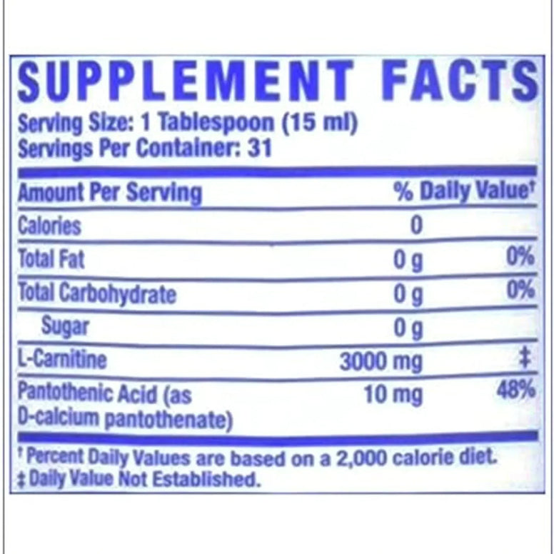 Ronnie Coleman Signature Series L-Carnitine XS 3000 Liquid 473 ml – Dietary Supplement
