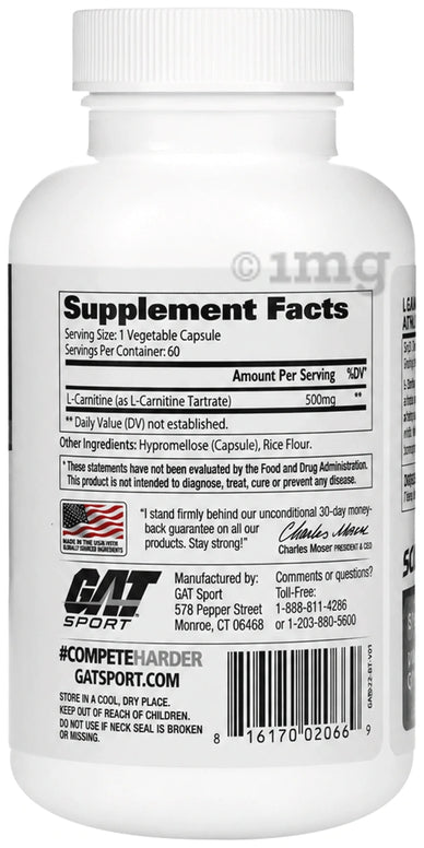 GAT Sport Essentials L-Carnitine | 60 TAB
More products from GAT Sports