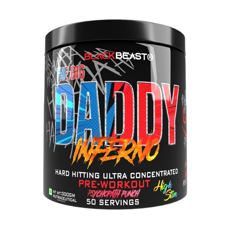 Black Beast The Big Daddy Inferno Pre workout