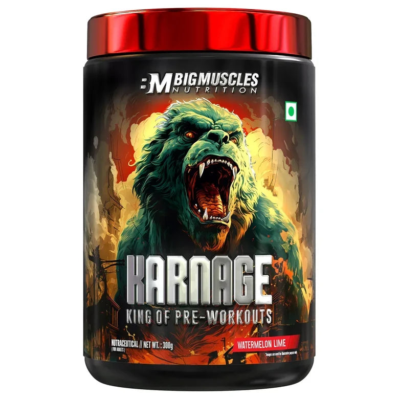 Big Muscles Nutrition Karnage Pre-Workout 60 Servings